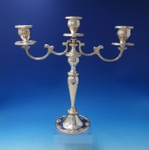 Melrose by Gorham Sterling Silver Candelabra 3-Light #1381 14&quot; x 14&quot; (#5165) - £644.15 GBP