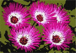 Pepita Needlepoint Canvas: Five Flowers, 10&quot; x 7&quot; - £40.06 GBP+