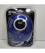 Audiovox DM8220B Portable CD Player New Factory Sealed-COBALT BLUE - £27.28 GBP