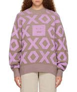 Cocoa Yacht Club Geometric Wool Sweater - £73.44 GBP