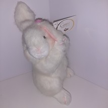 Russ Caress Soft Pets Rosey Bunny Rabbit Plush Stuffed Animal 8&quot; Easter Basket - £13.45 GBP