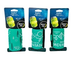 Nite Ize SlapLit Rechargeable LED Slap Drink Wrap Green (3-Pack) Mountai... - £13.04 GBP