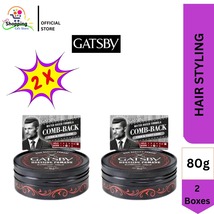 2X GATSBY Men’s Hair Pomade Ultimate Lock 80g – Strong Hold Shine Stylin... - $49.70