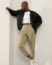 Athleta Brooklyn Mid Rise Ankle Pant Womens 2 Beige Abalone #198671 - $39.19