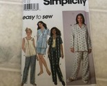 Simplicity Womens Pajamas Sizes 26W-32W Uncut Pattern 8922 - £14.33 GBP