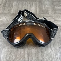 Smith Regulator Series Vail Regulator black ski goggles with gold lens - £6.88 GBP