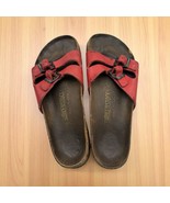 Birkenstock Womens L5  EU 36 Red Slip On Sandals Made in Germany - $510.65 MXN
