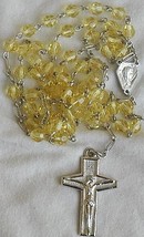 Yellow Rosary - $24.00