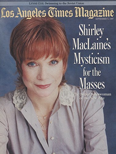 Shirley MacLaine COVER ONLY original clipping magazine photo 1pg 8x10 #R... - $4.89