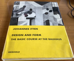 Design &amp; Form Basic Course at the Bauhaus 3rd printing 1963 - £28.91 GBP