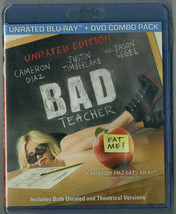 Bad Teacher(Cameron Diaz)- new Unrated DVD/Blu ray Combo with free ship to USA - £7.98 GBP