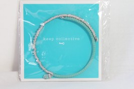 Keep Collective Inspo Wrap Bracelet (New) Friendship Beaded - Turquoise -KB097TQ - £18.11 GBP