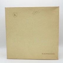 Vintage Kaufmann&#39;s Departament Tienda Cartón Regalo O Sombrero Caja - $46.44