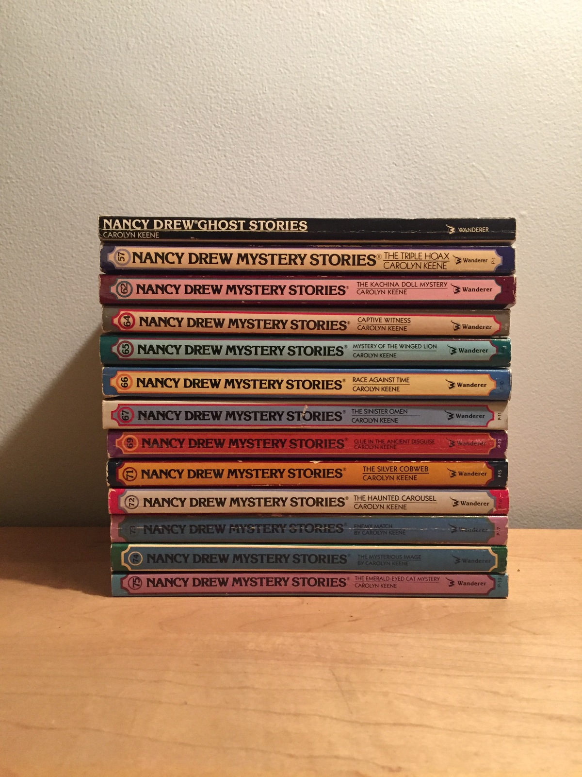 Primary image for 1970s/80s Nancy Drew Mystery Stories Books by Carolyn Keene