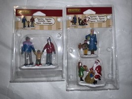 Lemax Presents From Santa Christmas Village Figurines 92795 &amp; 92797 Lot - £23.66 GBP