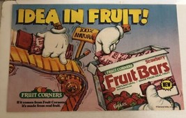 1985 Fruit Corners Fruit Bars Vintage Print Ad pa11 - $7.91