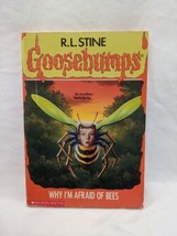 Goosebumps #17 Why I&#39;m Afraid Of Bees  R. L. Stine 14th Edition Book - £6.19 GBP