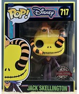 Funko Pop Disney Jack Skellington 717 Blacklight - $23.00