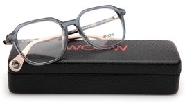 New Woow Make Sense 2 Col 4012 Blue Grey Eyeglasses Frame 50-18-143 B42mm Italy - £144.91 GBP