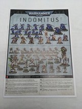 Games Workshop Warhammer 40K Indomitus Build Guide Booklet - £31.67 GBP