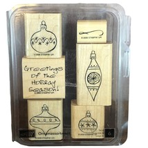 Stampin’ Up! Ornassortment Ornament Christmas Holiday Stamps 2006, Holiday Cards - $13.50