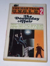 The Man From U.N.C.L.E. Paperback Book Vintage 1965 The Doomsday Affair #2 - $7.99