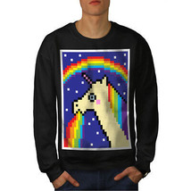 Wellcoda Unicorn Cool Stupid Funny Mens Sweatshirt,  Casual Pullover Jumper - £23.48 GBP+