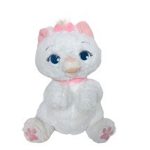 Disney Parks Babies Aristocats Marie White Cat Kitten Plush Stuffed Animal 11&quot; - £22.15 GBP