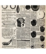 1900 Baseball Equipment Sports Advertisement Victorian Sears Roebuck 5.2... - $27.32 CAD