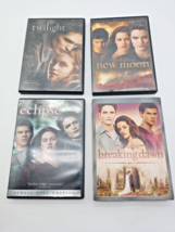 DVD Lot The Twilight Saga New Moon Eclipse Breaking Dawn Part 1 Lot of 4 - £14.98 GBP