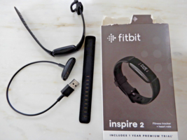 Fitbit Inspire 2 Fitness Tracker and Heart Rate, Black/Black - $44.95