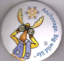 Big Wild Life - Anchorage Promotional Pinback Buttons - £2.39 GBP