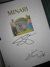 Minari Signed Movie Film Script Screenplay X2 Autograph Steven Yeun Yeri Han sig - $19.99