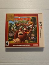 Donkey Kong Country Returns 3D (3DS, 2013) Original Case and Documentation - $21.99