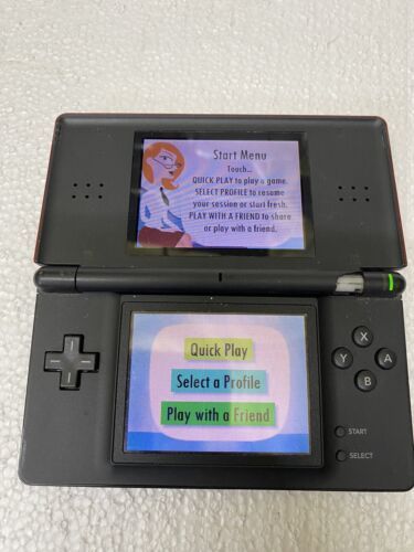 Nintendo DS Lite Handheld System for parts or repair, Broken Hinge - $59.39