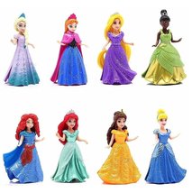 8-PC Doll Gift Set: 3.75&quot; Disney Princess, featuring Anna and Elsa from ... - £120.99 GBP