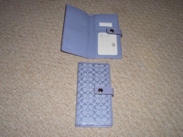 COACH Multi Card Case Lilac Checkbook Wallet (Coach F60551)  - £51.78 GBP