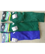 Adidas  Men&#39;s Climalite Green or Royal Blue 1 PAIR Soccer Socks Sz M - L - £10.99 GBP