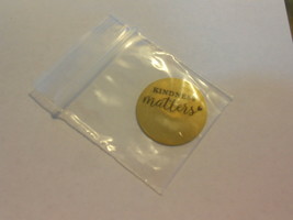 Origami Owl Living Locket Plate Large (new) KINDNESS MATTERS - GOLD - £10.84 GBP