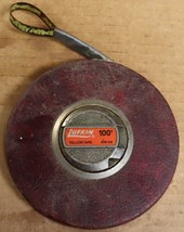 Vintage 100 foot Lufkin tape  HW100 first foot missing.  - $12.50