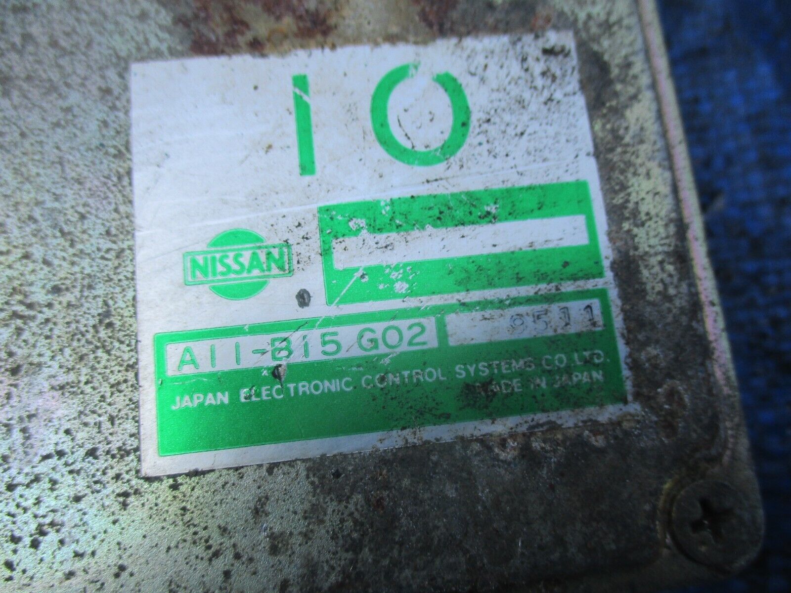 89-90 Nissan 240sx manual transmission engine computer ecu ecm OEM A11-B15 G02 Item image 2