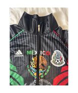 Adidas Mexico Soccer Jacket Men’s Small Black Green Red Full Zip - $824.34 MXN