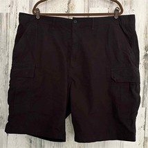 Levi’s Mens’s Black Cargo Shorts Size 44 (44x9) Casual Outdoors Walking - $13.82
