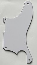 Guitar Pickguard For Fender Tele Caballo Tono Ligero,3 Ply  White - $14.89