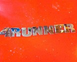 Genuine OEM Toyota 75445-35050 &quot;4RUNNER&quot; Tailgate Rear Badge Nameplate E... - $13.49