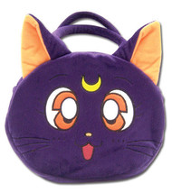 Sailor Moon Luna Head Zip Hand Bag GE5495 *NEW* - £31.96 GBP