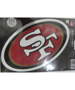 NFL San Francisco 49ers 6 inch Auto Magnet Die-Cut by WinCraft - £15.17 GBP