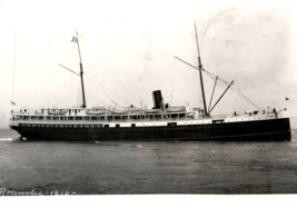 Steamship Roanoke Gold Rush And California 1910 Real Photo Postcard Rppc - £22.73 GBP
