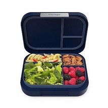 Modern 4 Compartment Bento Style Leak-Resistant Lunch Box - Navy - $45.59