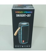 Sbosent Black Bluetooth Portable Speaker Wireless USB Compatible LED Lig... - $202.20 CAD